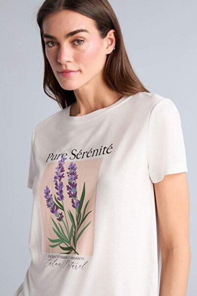 DeFacto Μπλουζάκι με κοντό μανίκι και λαιμόκοψη ποδηλάτου σε κανονική εφαρμογ...