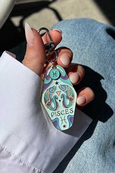 klovi Μπρελόκ & Αξεσουάρ Τσάντας με Σχέδιο Ινδικού Ιχθύου Εισαγόμενου Σχεδιασμού