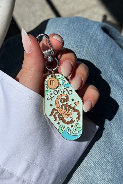 klovi Μπρελόκ & Αξεσουάρ Τσάντας με Σχέδιο Σκορπιού Εισαγόμενο