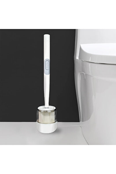 Epilons Silicone Toilet Cleaning Brush with Container
