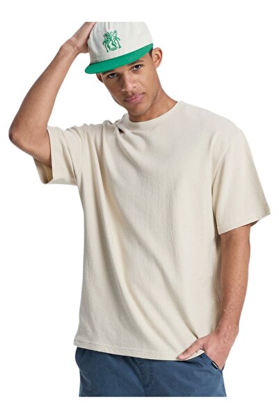 Quiksilver Ανδρικό λευκό μπλουζάκι Bayi Ss Eqykt04415-weg0