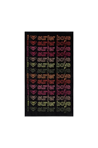 Roxy Γυναικεία πετσέτα κρύου νερού ανθρακί Erjaa04481-11783