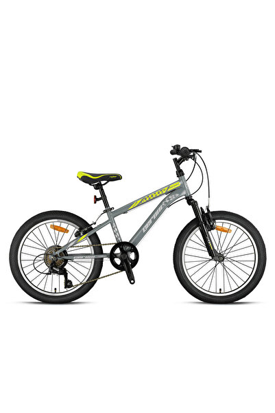 Kron MARS Plus - 20 MTB - 10' - 7 Vites - V.B - Nardo Gri-Gri/Neon Sarı