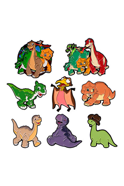choice2 5 2-10pcs/Set Cartoon Animal Series Enamel Pin Funny Dragon Dog Cute ...