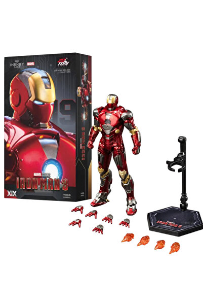 Choice19 دمية أكشن أصلية من ZD Toys لشخصية آيرون مان توني ستارك MK19 MK9 MK14...