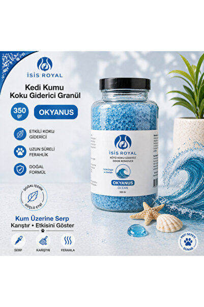 İSİS ROYAL Kedi Kumu Koku Giderici Granül 350 gr - Okyanus