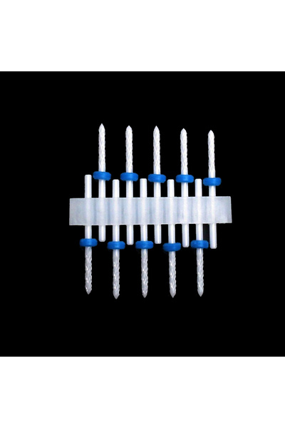 Choice17 TC35-10PCS 10 قطع من رؤوس حفر الأظافر الخزفية مقاس 3/32، احترافية وم...
