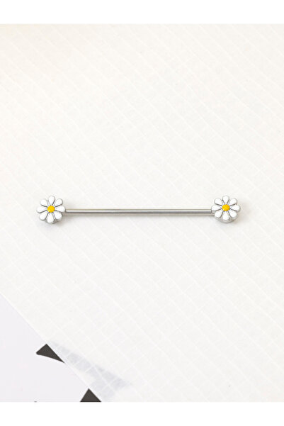 Choice7 حلق أذن صناعي قصير من الفولاذ الجراحي بتصميم قلوب وسهم 16G على شكل زه...
