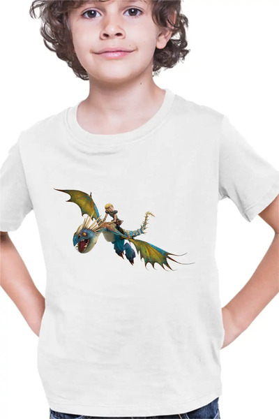 OEM Παιδικό Μπλουζάκι για Αγόρια Δράκος Άστριντ Πώς να Εκπαιδεύσετε το Δράκο σας