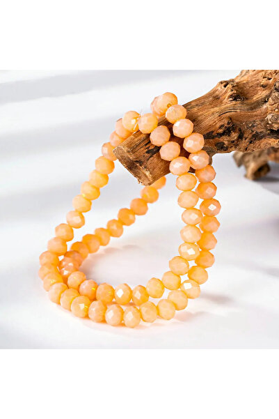 Choice10 Color 25 6mm Porcelain Crystal Glass Beads Strand Spacer Briolette R...