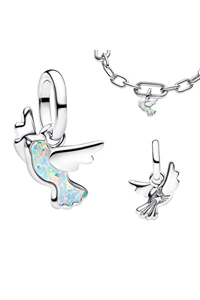 Choice20 AMC7392 2026 New 925 Sterling Silver Four Leaf Clover Flower Dog Hea...
