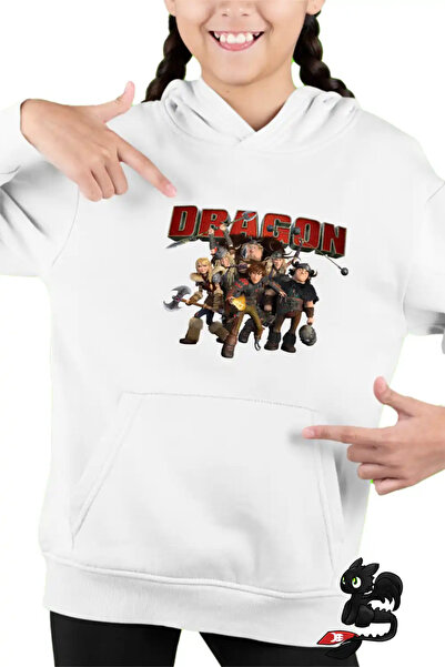 OEM Παιδικό Κοριτσίστικο Φούτερ Πώς να εκπαιδεύσετε το δράκο σας