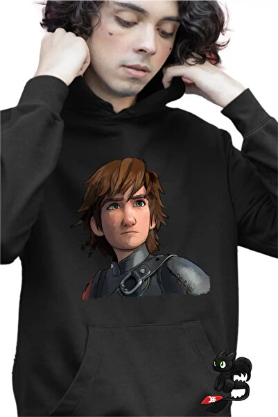 OEM Παιδικό Φούτερ με Κουκούλα για Αγόρια: Χικάπ Βίκινγκ Αναβάτης Δράκων - Πώ...