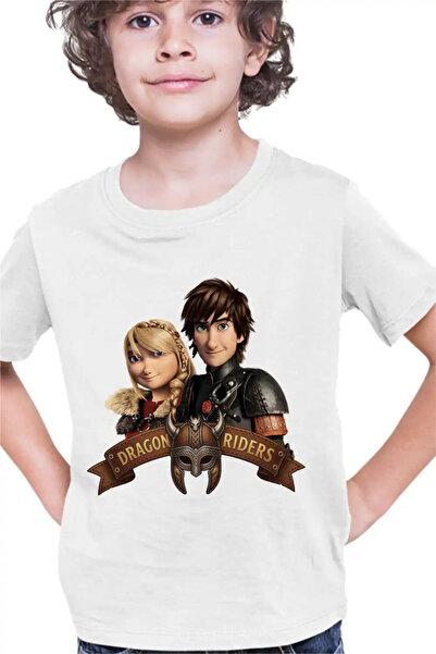 OEM Παιδικό Μπλουζάκι για Αγόρια - Αναβάτες Δράκων - Χίκαπ, Άστριντ - Πώς να ...