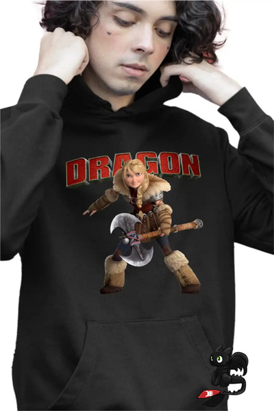 OEM Παιδικό Φούτερ για Αγόρια - Αστρίντ, Πολεμιστής των Βίκινγκς - Πώς να εκπ...