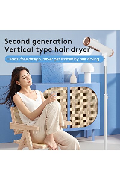 OrienCare Standing Hair Dryer with Adjustable Stand