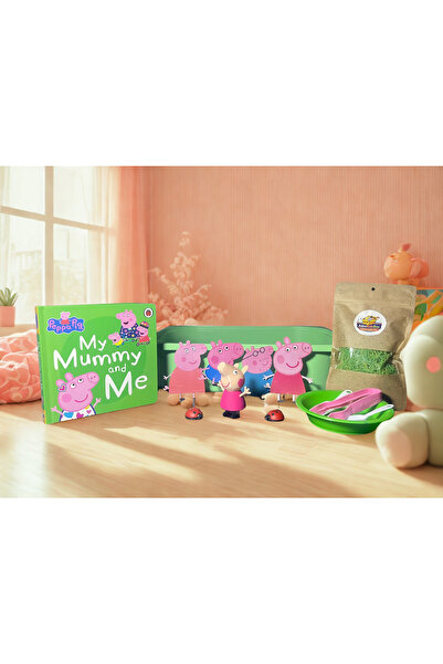 Domuzcuk Ailesi Duyusal Oyun Seti + Peppa Pig Kitap (24-48 Ay Eğitici Aktivite)
