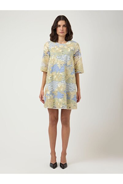 YAS Rochie midi YASFLIGO cu 2/4 mâneci