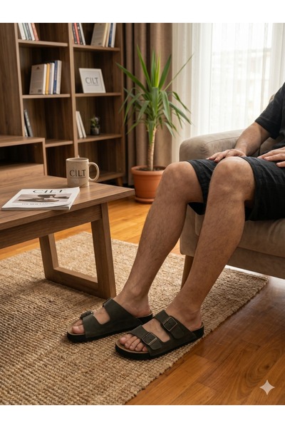 SEZ AYAKKABI Πλήρως ορθοπεδικές παντόφλες για περπάτημα καθημερινής χρήσης, κ...