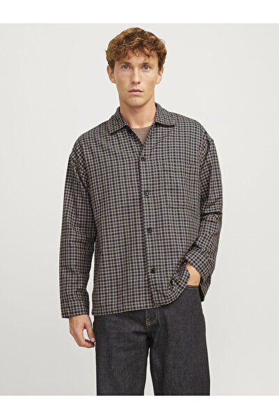 Jack & Jones Premium Košilová bunda volného střihu