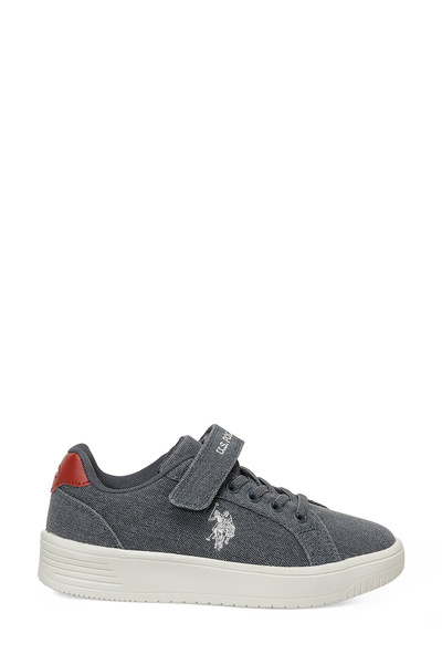 U.S. Polo Assn. حذاء رياضي للأولاد باللون الأزرق الداكن من COST JR