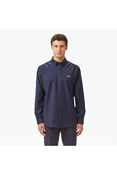 Lacoste Erkek Regular Fit Lacivert Gömlek