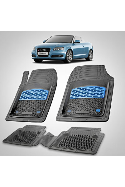 TEAMCAR Συμβατά πατάκια δαπέδου για Audi A3 8P Cabriolet 2008-2013 |   Μπλε