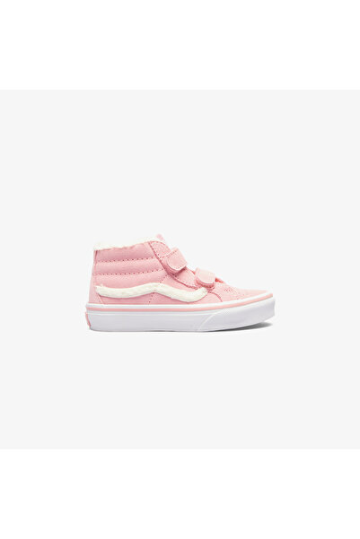 Vans Sk8-Mid Reissue V Sherpa Çocuk Pembe Sneaker