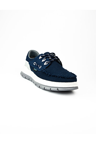 KİNG PAOLO 1339 Hawaii Navy Blue Men's Casual Shoes