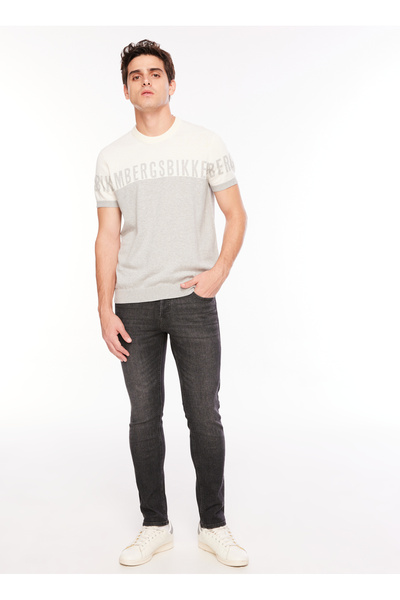 Jack & Jones Black Men's Slim Fit Denim Trousers 12243595_Jjiglenn Jjoriginal...