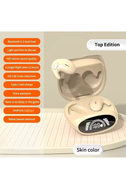 choice2 YELLOW HOMEFISH Sleep Wireless Earbuds Bluetooth 5.3 Ultra - Thin Pai...
