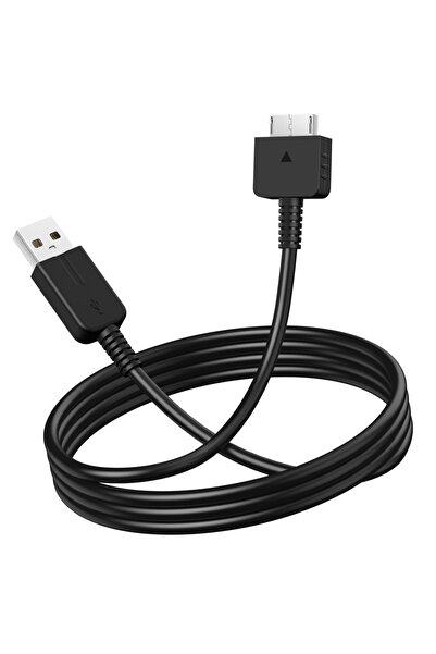 Choice شاحن USB أسود بطول 1.2 متر لنقل البيانات وشحن سريع لجهاز بلاي ستيشن 1000.