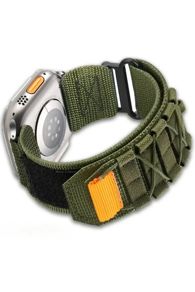 Choice9 42mm 44mm 45mm 49mm Army Green Nylon Strap for Watch 11/10 46mm 42mm ...