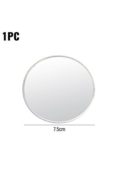 Choice A Travel Handheld Selfie Mirror INS Portable Round Reflection Convex M...