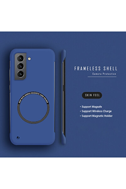Choice4 Galaxy S26 Ultra Dark Blue Slim Frameless Phone Case For S26 S25 Edge...