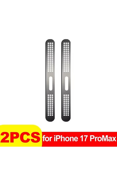 Choice3 2X-Black-17 ProMax ملصق شبكي معدني مقاوم للغبار لفتحة سماعة الأذن لها...
