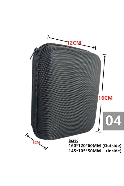 Choice1 04 Data Cable Earphone Hard Drive Carrying Case Bag Storage Organizer...