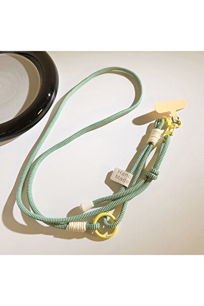 Choice5 Nylon / Spandex SJS037 Handwoven Mobile Phone Lanyard Long Crossbody ...