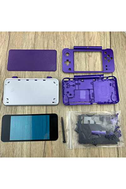 Choice1 غلاف كامل باللون الأرجواني مع زر W لجهاز نينتندو NEW 2DS XL LL، غلاف ...
