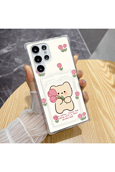 Choice23 For SamsungS25 5G VA94 Card Holder Cut Animal Phone Case For S25 Ult...