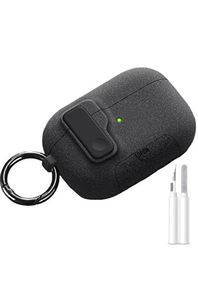 Choice6 غطاء حماية جديد مطور لسماعات AirPods Pro 3 باللون الرمادي مع قفل آمن ...