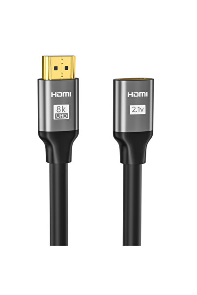 Choice1 كابل تمديد أزرق فاتح 8K 60Hz بطول 0.5 متر، 4K@120Hz عالي السرعة 48 جي...