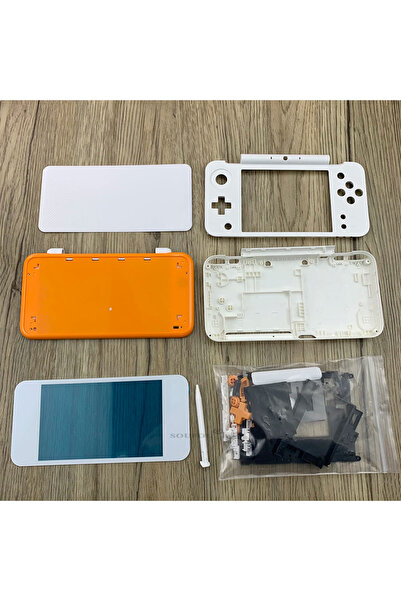 Choice غلاف كامل أصفر اللون مع زر W لجهاز نينتندو NEW 2DS XL LL، غلاف بديل لو...