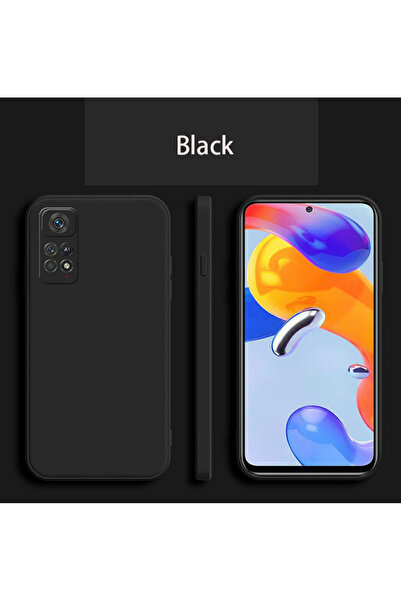 choice2 Redmi Note 12 Pro 4G Black For Redmi Note 12 Pro 4G Square Liquid Sil...