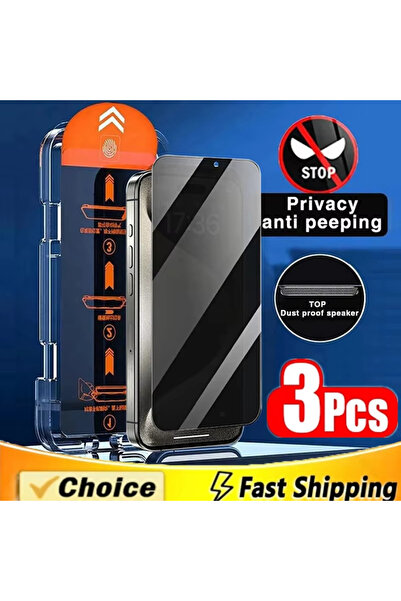 Choice32 واقي شاشة مضاد للتجسس 3 قطع لهاتف جالاكسي S26 بلس، سهل التركيب، زجاج...