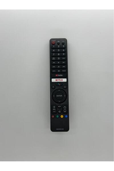 Choice جهاز تحكم عن بعد أسود GB326WJSA بدون صوت، مناسب لتلفزيون شارب أكووس ال...