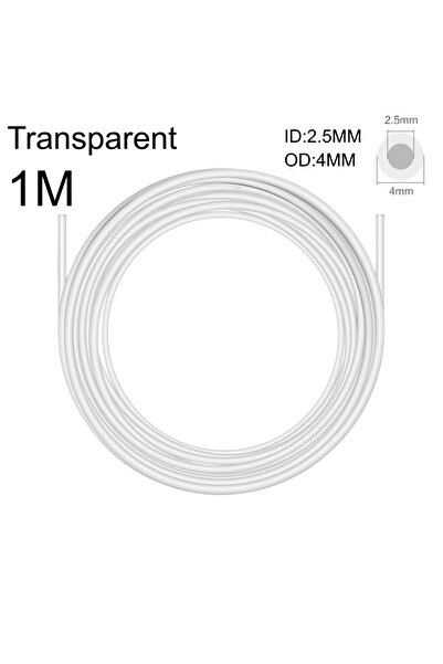 Choice Transparent 1M 2.5x4MM PTFE Bowden Tube For 3D Printer Bambu Lab A1/P1...