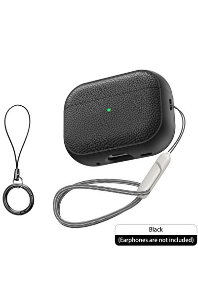 Choice6 حافظة واقية سوداء لسماعات AirPods Pro 3، متوافقة مع حافظة AirPods Pro3