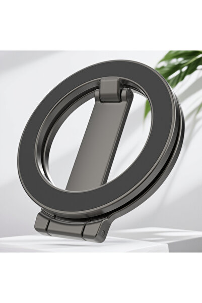 Choice Black Foldable Double Sided Magnetic Phone Holder for Magsafe Gym Trea...