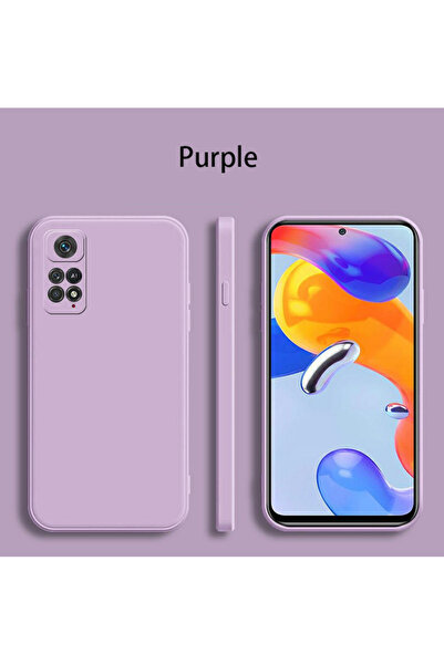 Choice Redmi Note 12 Pro 4G Purple For Redmi Note 12 Pro 4G Square Liquid Sil...
